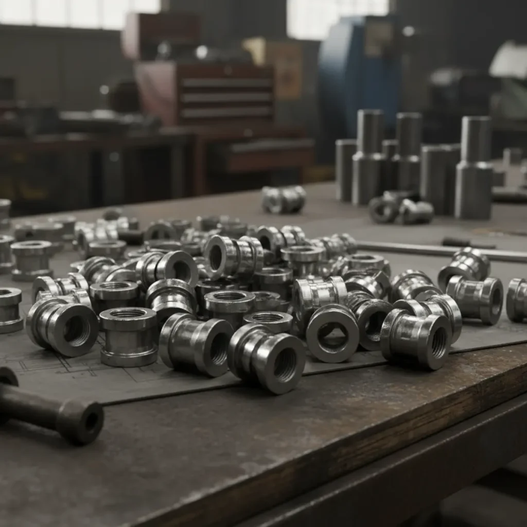 M8 perçin somunlu metal bağlantısı